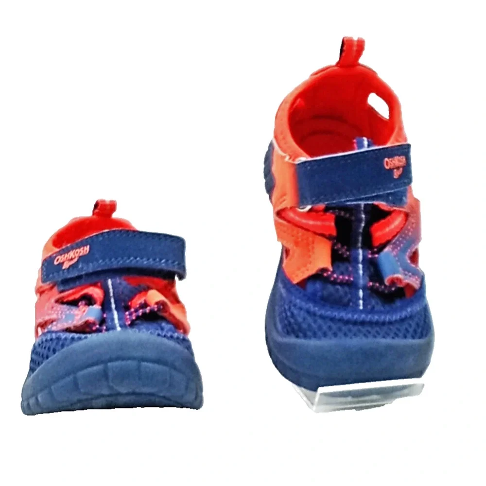 OshKosh B'gosh Sneaker Sandals Toddler Boys' Size 6 Machine Washable Bump Toe